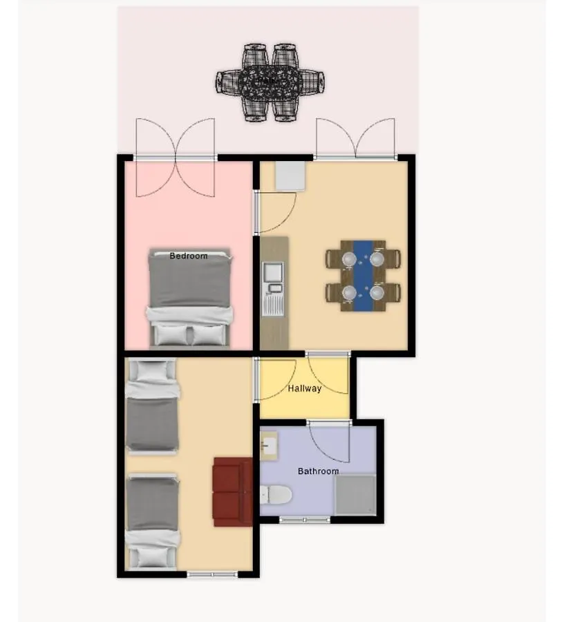 קרק Apartments Pika